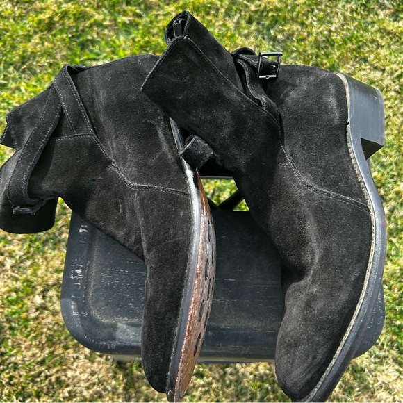 Men’s Thursday Boot co. Suede buckle boots size - 9 - Picture 4 of 5